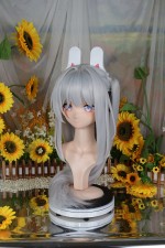 NFD Kigurumi Blue Archive Tsukiyuki Miyako Head Shell Cosplay Accessories